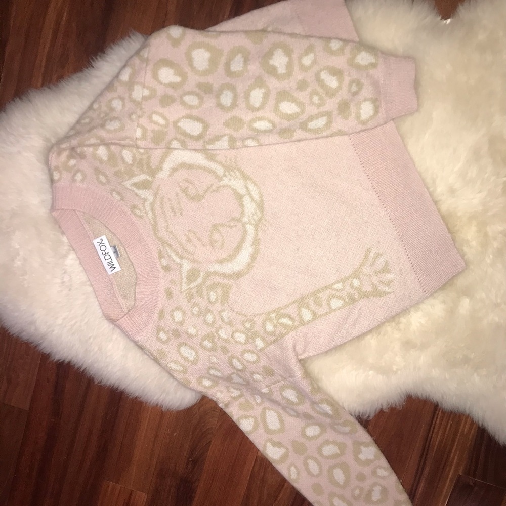 Wildfox cheetah sweater.